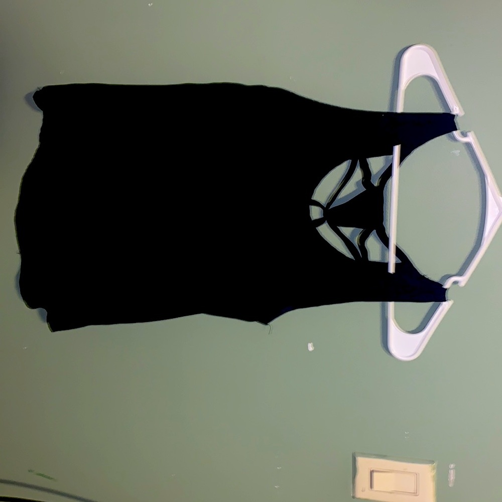 Bought from Wet Seal, size Medium, in good condition, sheer top.